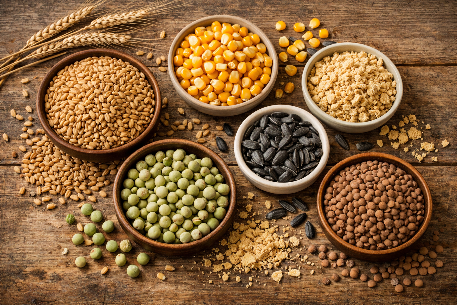 Ingredienti biologici certificati per formulazioni mangimi personalizzati MBio